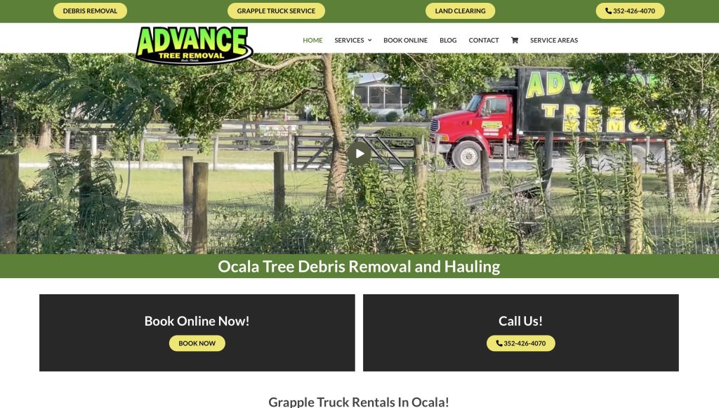 screenshot of Advance Tree Removal